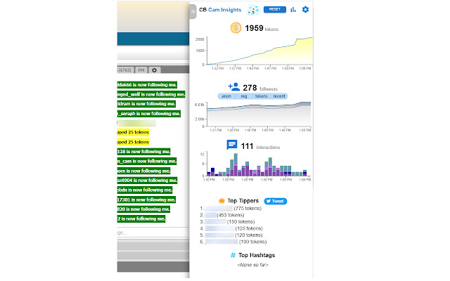 CB Cam Insights from Chrome web store to be run with OffiDocs Chromium online CB Cam Insights from Chrome web store to be run with OffiDocs Chromium online