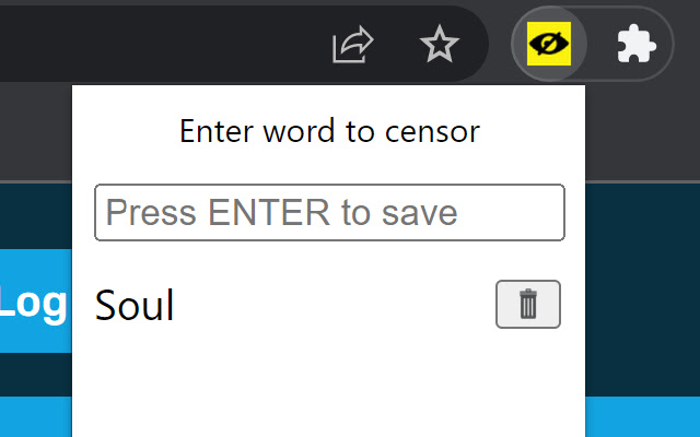Censor Words from Chrome web store to be run with OffiDocs Chromium online Censor Words from Chrome web store to be run with OffiDocs Chromium online