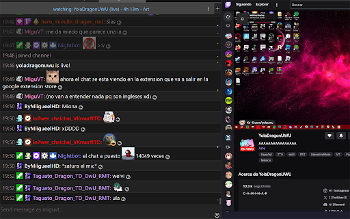 ChatterinoWatch from Chrome web store to be run with OffiDocs Chromium online ChatterinoWatch from Chrome web store to be run with OffiDocs Chromium online