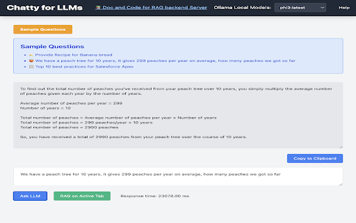 Chatty for LLMs from Chrome web store to be run with OffiDocs Chromium online Chatty for LLMs from Chrome web store to be run with OffiDocs Chromium online