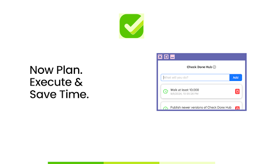 Check Done Hub from Chrome web store to be run with OffiDocs Chromium online Check Done Hub from Chrome web store to be run with OffiDocs Chromium online