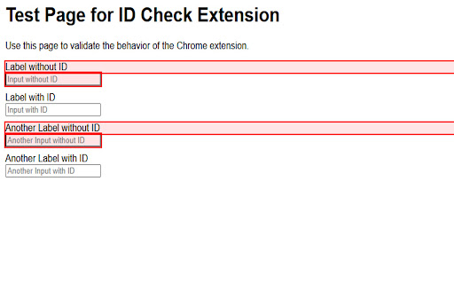 Check Elements ID from Chrome web store to be run with OffiDocs Chromium online Check Elements ID from Chrome web store to be run with OffiDocs Chromium online