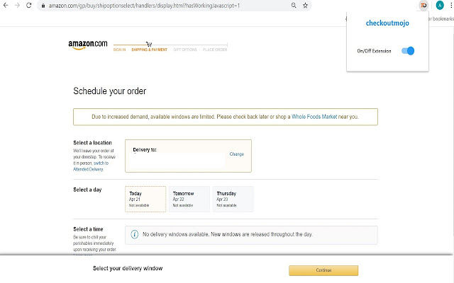 checkoutmojo from Chrome web store to be run with OffiDocs Chromium online checkoutmojo from Chrome web store to be run with OffiDocs Chromium online