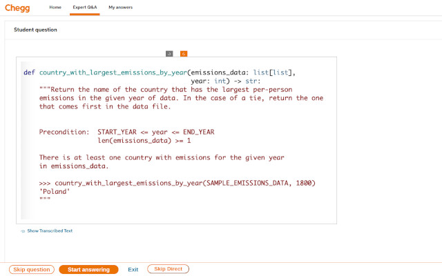 Chegg Question Skipper from Chrome web store to be run with OffiDocs Chromium online Chegg Question Skipper from Chrome web store to be run with OffiDocs Chromium online