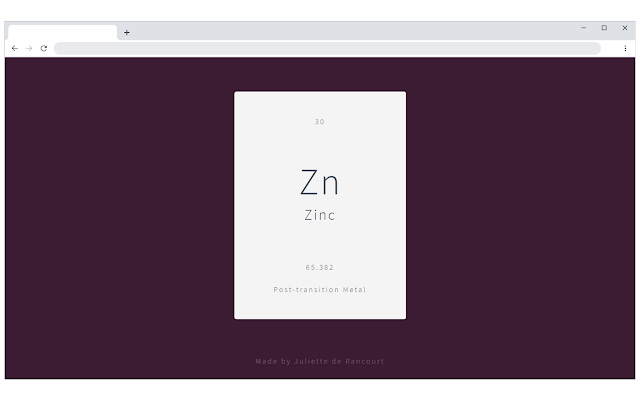 Chemical elements from Chrome web store to be run with OffiDocs Chromium online Chemical elements from Chrome web store to be run with OffiDocs Chromium online
