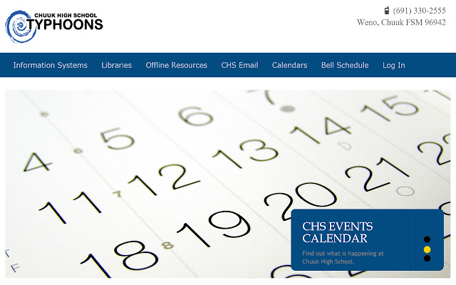 Chuuk High School from Chrome web store to be run with OffiDocs Chromium online Chuuk High School from Chrome web store to be run with OffiDocs Chromium online