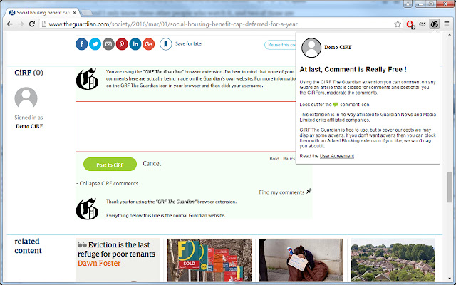 CiRF The Guardian from Chrome web store to be run with OffiDocs Chromium online CiRF The Guardian from Chrome web store to be run with OffiDocs Chromium online