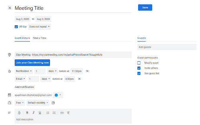 clanmeeting from Chrome web store to be run with OffiDocs Chromium online clanmeeting from Chrome web store to be run with OffiDocs Chromium online