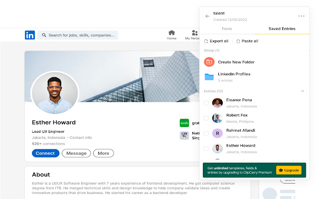 Clipcarry from Chrome web store to be run with OffiDocs Chromium online Clipcarry from Chrome web store to be run with OffiDocs Chromium online