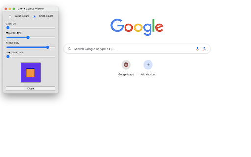 CMYK Colour Viewer from Chrome web store to be run with OffiDocs Chromium online CMYK Colour Viewer from Chrome web store to be run with OffiDocs Chromium online