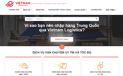Công cụ đặt hàng VietnamLogistics.Com.Vn from Chrome web store to be run with OffiDocs Chromium online Công cụ đặt hàng VietnamLogistics.Com.Vn from Chrome web store to be run with OffiDocs Chromium online