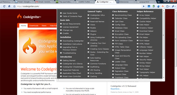 Codeigniter UserGuide from Chrome web store to be run with OffiDocs Chromium online Codeigniter UserGuide from Chrome web store to be run with OffiDocs Chromium online
