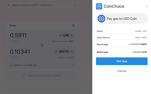 CoinChoice Browser Extension from Chrome web store to be run with OffiDocs Chromium online CoinChoice Browser Extension from Chrome web store to be run with OffiDocs Chromium online