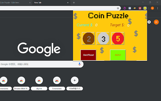 Coin Puzzle from Chrome web store to be run with OffiDocs Chromium online Coin Puzzle from Chrome web store to be run with OffiDocs Chromium online