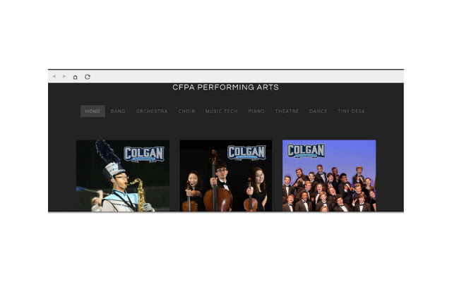 Colgan Performing Arts Kiosk from Chrome web store to be run with OffiDocs Chromium online Colgan Performing Arts Kiosk from Chrome web store to be run with OffiDocs Chromium online