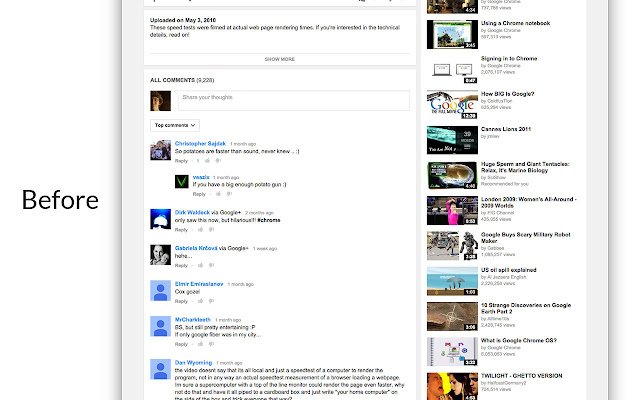 Comment disabler for YouTube™ from Chrome web store to be run with OffiDocs Chromium online Comment disabler for YouTube™ from Chrome web store to be run with OffiDocs Chromium online