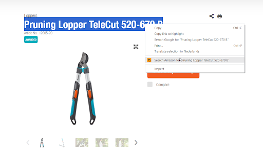 comparizon.eu: Right Click Amazon QuickSearch from Chrome web store to be run with OffiDocs Chromium online comparizon.eu: Right Click Amazon QuickSearch from Chrome web store to be run with OffiDocs Chromium online