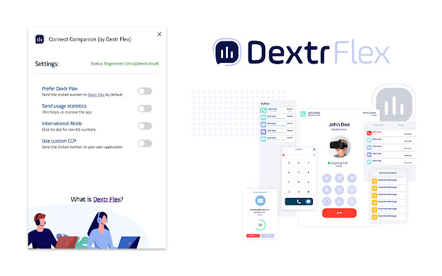 Connect Companion (by Dextr Flex) from Chrome web store to be run with OffiDocs Chromium online Connect Companion (by Dextr Flex) from Chrome web store to be run with OffiDocs Chromium online