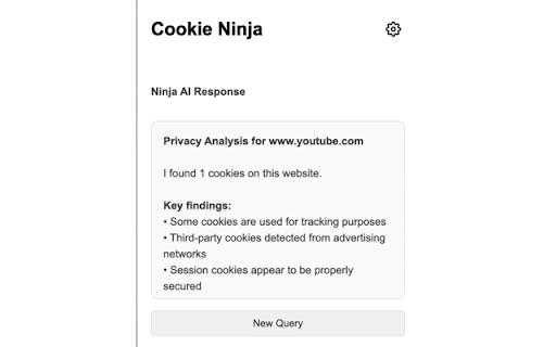 Cookie Ninja from Chrome web store to be run with OffiDocs Chromium online Cookie Ninja from Chrome web store to be run with OffiDocs Chromium online