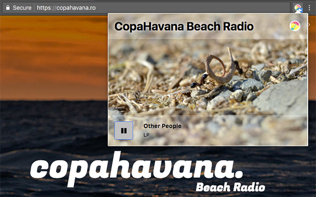 CopaHavana Beach Radio from Chrome web store to be run with OffiDocs Chromium online CopaHavana Beach Radio from Chrome web store to be run with OffiDocs Chromium online