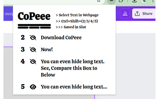 CoPeee from Chrome web store to be run with OffiDocs Chromium online CoPeee from Chrome web store to be run with OffiDocs Chromium online