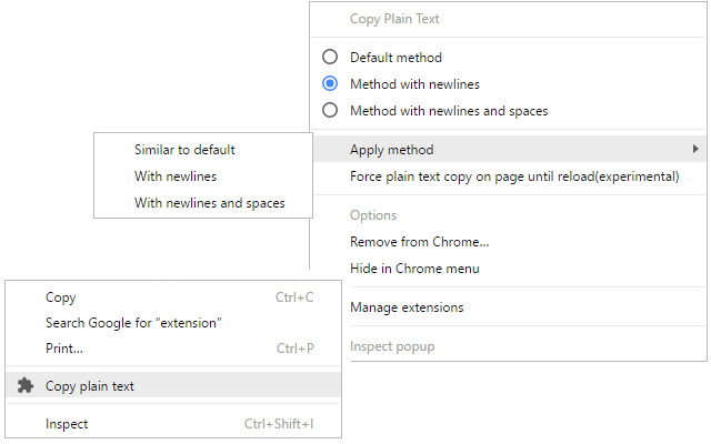 Copy Plain Text from Chrome web store to be run with OffiDocs Chromium online Copy Plain Text from Chrome web store to be run with OffiDocs Chromium online