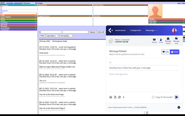 Cortico Oscar EMR Telehealth from Chrome web store to be run with OffiDocs Chromium online Cortico Oscar EMR Telehealth from Chrome web store to be run with OffiDocs Chromium online