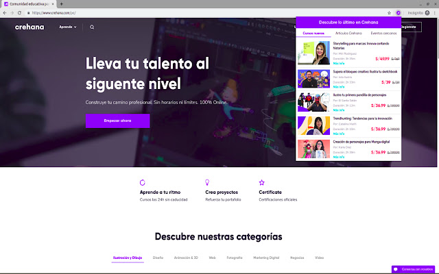 Crehana from Chrome web store to be run with OffiDocs Chromium online Crehana from Chrome web store to be run with OffiDocs Chromium online