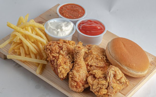 Crispy Chicken, Fries, Burgers Sauces on a Tray from Chrome web store to be run with OffiDocs Chromium online Crispy Chicken, Fries, Burgers Sauces on a Tray from Chrome web store to be run with OffiDocs Chromium online