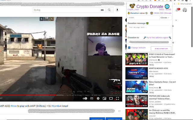 Crypto Donate Extension from Chrome web store to be run with OffiDocs Chromium online Crypto Donate Extension from Chrome web store to be run with OffiDocs Chromium online