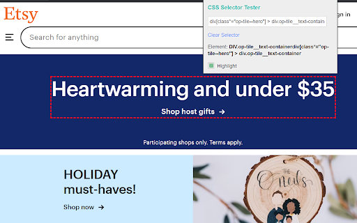 CSS Selector Tester from Chrome web store to be run with OffiDocs Chromium online CSS Selector Tester from Chrome web store to be run with OffiDocs Chromium online