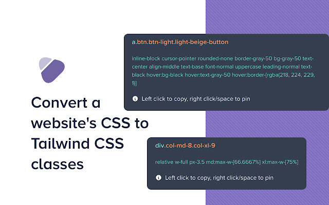 CSS To Tailwind from Chrome web store to be run with OffiDocs Chromium online CSS To Tailwind from Chrome web store to be run with OffiDocs Chromium online