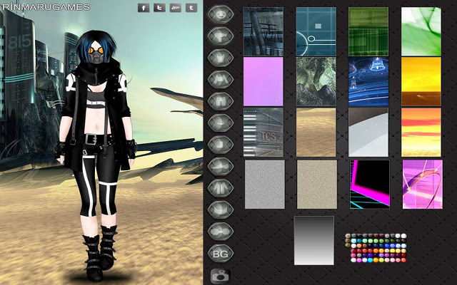 Cyberpunk fashion dress up game from Chrome web store to be run with OffiDocs Chromium online Cyberpunk fashion dress up game from Chrome web store to be run with OffiDocs Chromium online