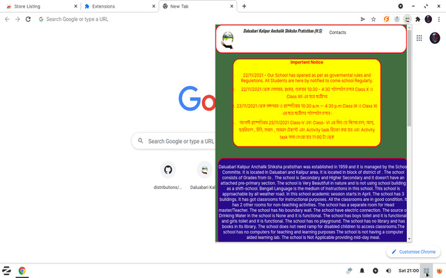 Daluabari K.A.S Pratisthan Official from Chrome web store to be run with OffiDocs Chromium online Daluabari K.A.S Pratisthan Official from Chrome web store to be run with OffiDocs Chromium online