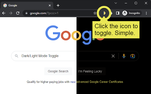 Dark/Light Mode Toggle from Chrome web store to be run with OffiDocs Chromium online Dark/Light Mode Toggle from Chrome web store to be run with OffiDocs Chromium online