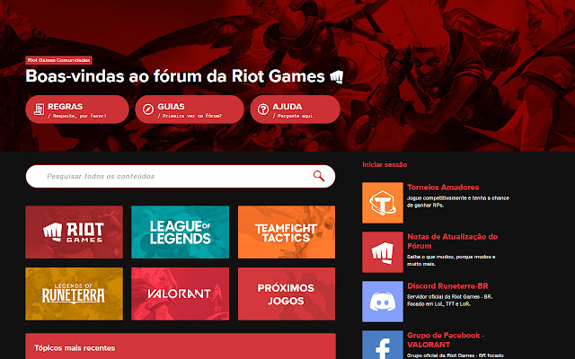 Dark mode for Forum LoL BR from Chrome web store to be run with OffiDocs Chromium online Dark mode for Forum LoL BR from Chrome web store to be run with OffiDocs Chromium online