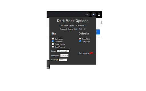 Dark Toggle from Chrome web store to be run with OffiDocs Chromium online Dark Toggle from Chrome web store to be run with OffiDocs Chromium online