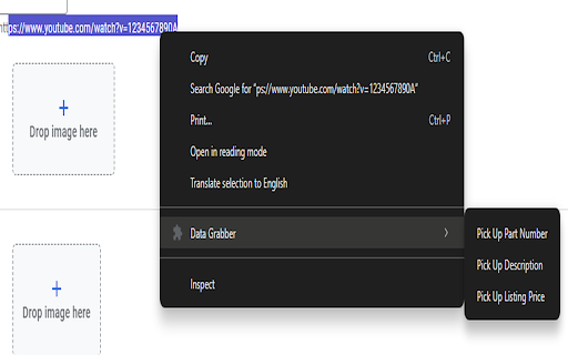 Data Grabber from Chrome web store to be run with OffiDocs Chromium online Data Grabber from Chrome web store to be run with OffiDocs Chromium online