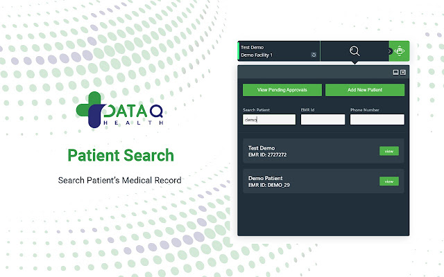 DataQ Health from Chrome web store to be run with OffiDocs Chromium online DataQ Health from Chrome web store to be run with OffiDocs Chromium online