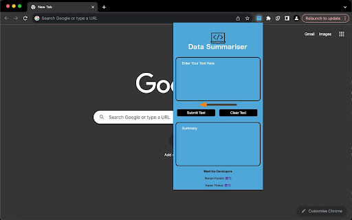 Data Summarizer from Chrome web store to be run with OffiDocs Chromium online Data Summarizer from Chrome web store to be run with OffiDocs Chromium online