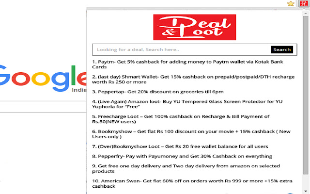DealnLoot Alerts from Chrome web store to be run with OffiDocs Chromium online DealnLoot Alerts from Chrome web store to be run with OffiDocs Chromium online