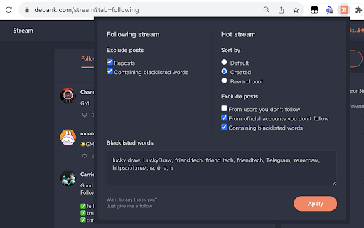 DeBank helper from Chrome web store to be run with OffiDocs Chromium online DeBank helper from Chrome web store to be run with OffiDocs Chromium online