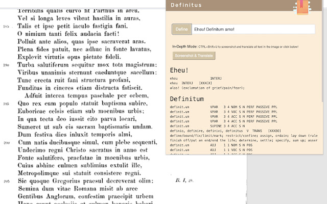 Definitus from Chrome web store to be run with OffiDocs Chromium online Definitus from Chrome web store to be run with OffiDocs Chromium online