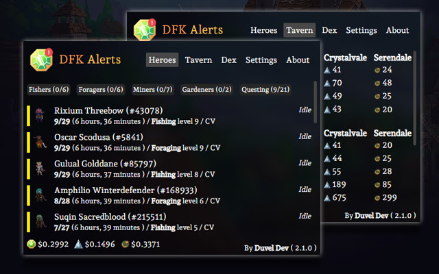 DFK Alerts from Chrome web store to be run with OffiDocs Chromium online DFK Alerts from Chrome web store to be run with OffiDocs Chromium online
