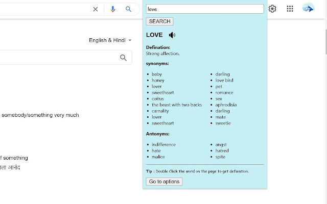 Dictionary World from Chrome web store to be run with OffiDocs Chromium online Dictionary World from Chrome web store to be run with OffiDocs Chromium online