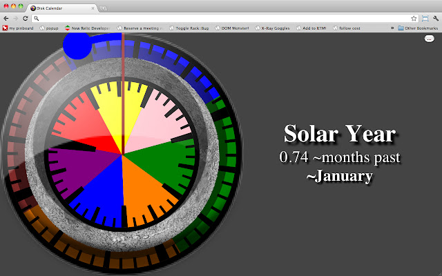 Disk Calendar from Chrome web store to be run with OffiDocs Chromium online Disk Calendar from Chrome web store to be run with OffiDocs Chromium online