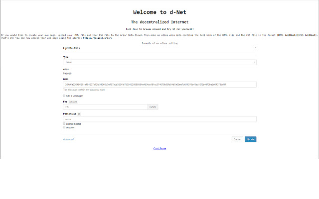 dNet from Chrome web store to be run with OffiDocs Chromium online dNet from Chrome web store to be run with OffiDocs Chromium online