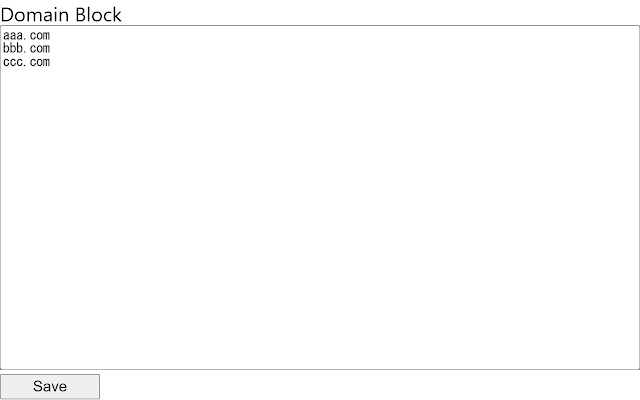 Domain Block from Chrome web store to be run with OffiDocs Chromium online Domain Block from Chrome web store to be run with OffiDocs Chromium online