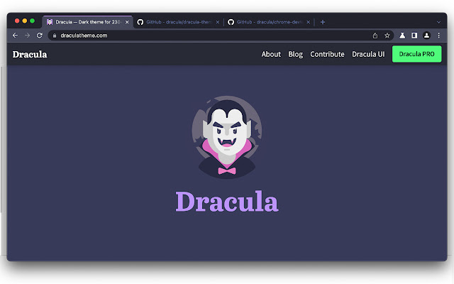 Dracula Chrome Theme from Chrome web store to be run with OffiDocs Chromium online Dracula Chrome Theme from Chrome web store to be run with OffiDocs Chromium online