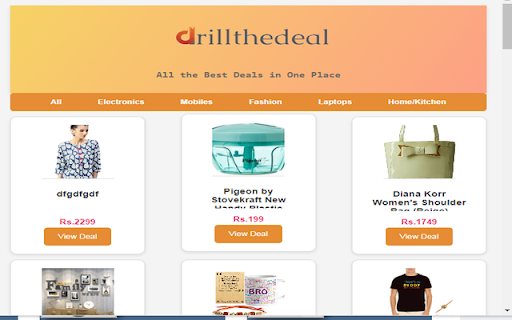 Drillthedeal shopping Deals and Coupons from Chrome web store to be run with OffiDocs Chromium online Drillthedeal shopping Deals and Coupons from Chrome web store to be run with OffiDocs Chromium online
